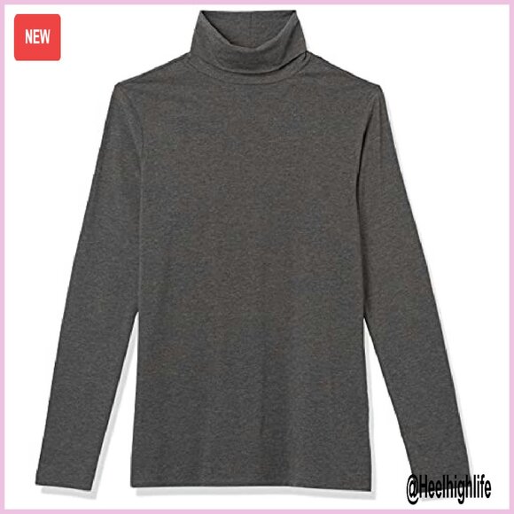 Super-Soft Fleece Turtleneck Long Sleeve Top Plus Size Available - Picture 7 of 7
